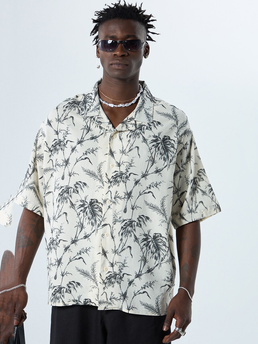 Удобная рубашка на пуговицах VAMOS CLO Virginia Beach, белый 
Удобная рубашка на пуговицах VAMOS CLO Virginia Beach, белый