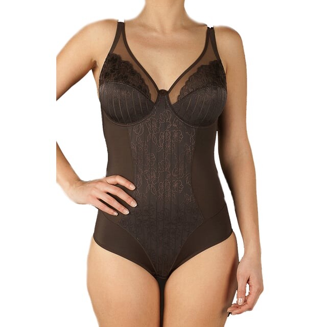 Женское боди на косточках с чашками Mariluz Selene, бежевый
Женское боди на косточках с чашками Mariluz Selene, бежевый