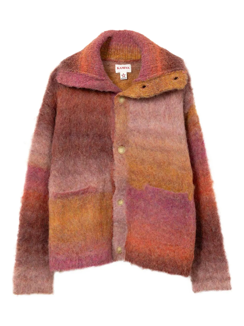 Кардиган на пуговицах с матросским воротником KAMIYA, оранжевый
Кардиган на пуговицах с матросским воротником KAMIYA, оранжевый