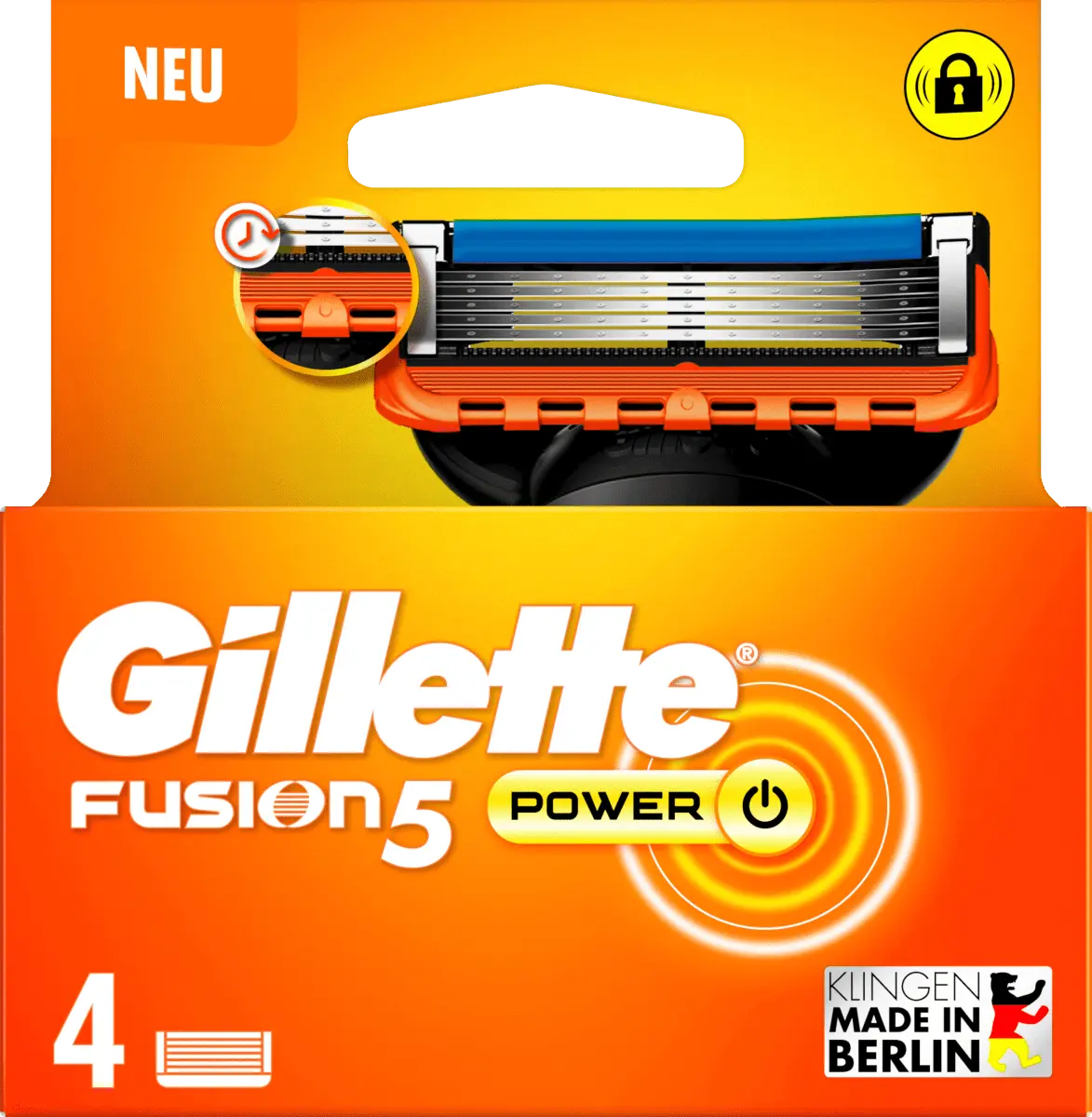 Лезвия для бритвы Fusion5 Power 4 шт. Gillette
Лезвия для бритвы Fusion5 Power 4 шт. Gillette