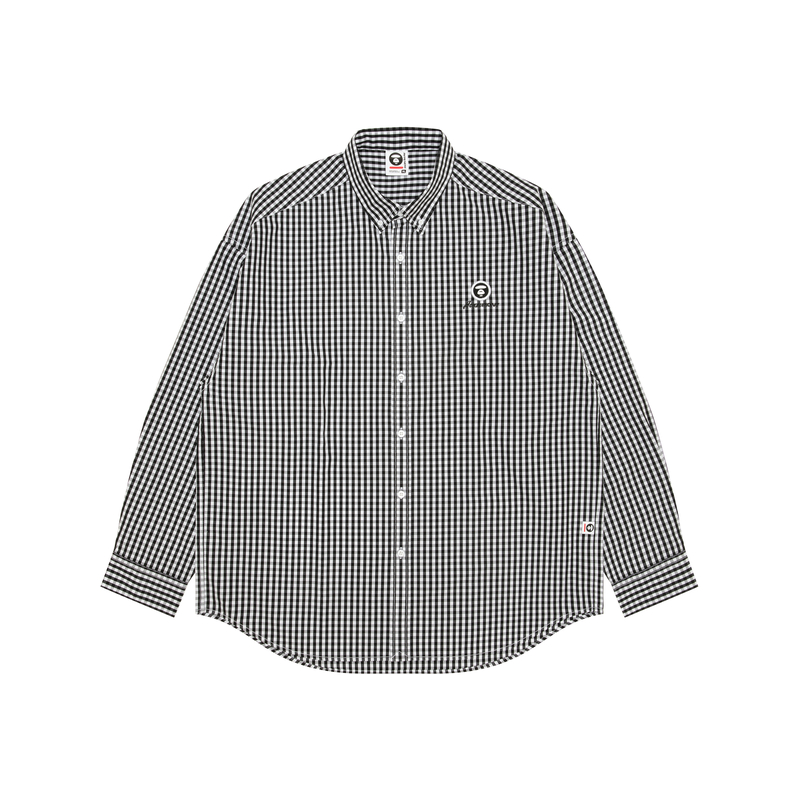 Рубашка *A Bathing APE с логотипом Moonface в клетку Aape, черный
Рубашка *A Bathing APE с логотипом Moonface в клетку Aape, черный