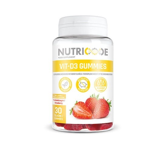 FM Nutricode VIT-D3 GUMMIES добавка 30 жевательных конфет Inna marka
FM Nutricode VIT-D3 GUMMIES добавка 30 жевательных конфет Inna marka