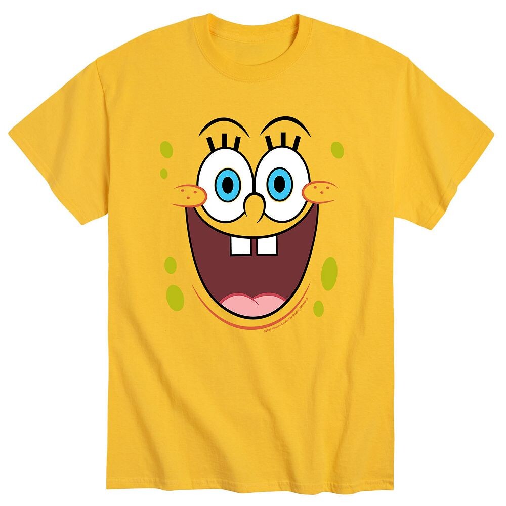 Мужская футболка SpongeBob Happy Face Licensed Character, желтый
Мужская футболка SpongeBob Happy Face Licensed Character, желтый