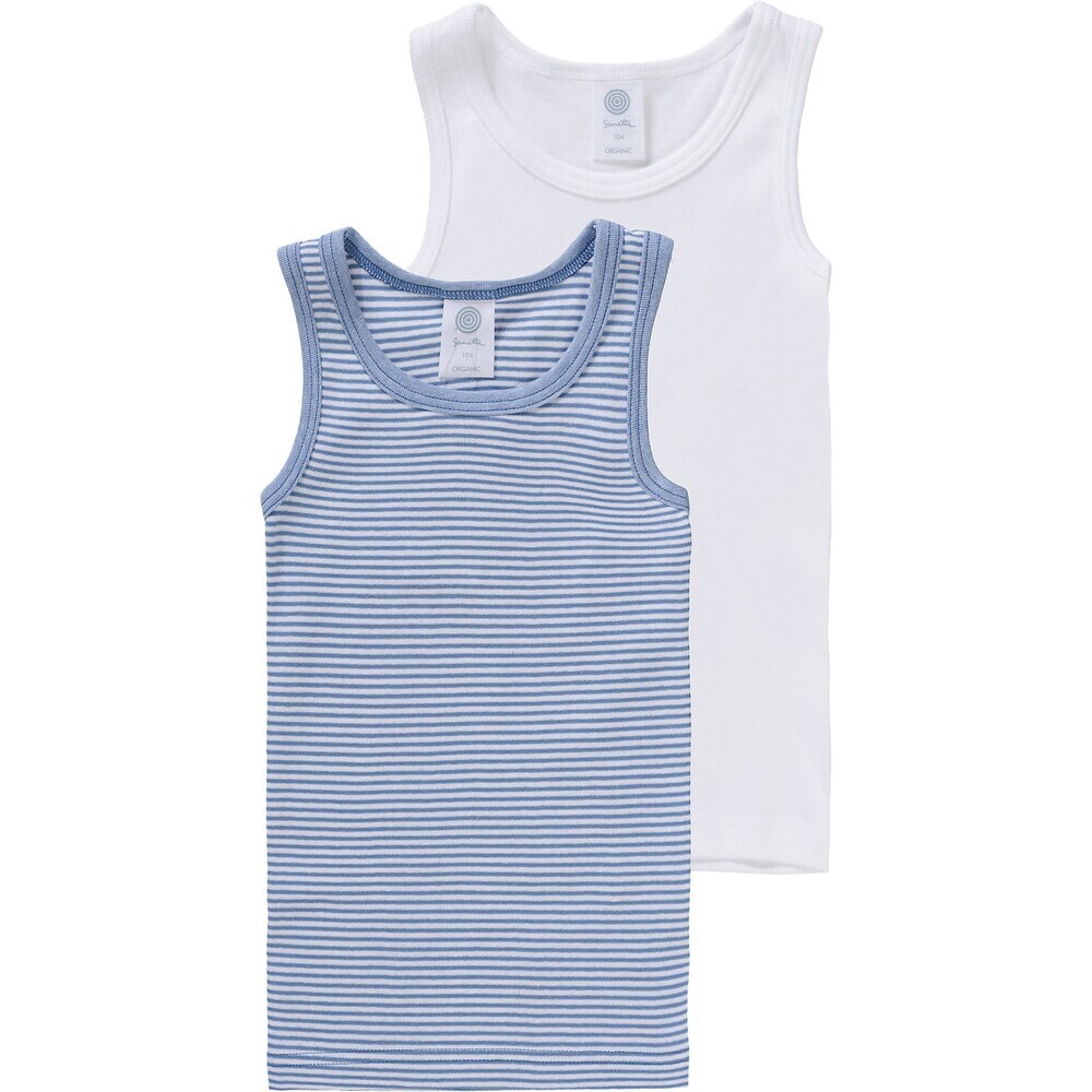 Майка Sanetta Sanetta, небесно-голубой/белый
Майка Sanetta Sanetta, небесно-голубой/белый