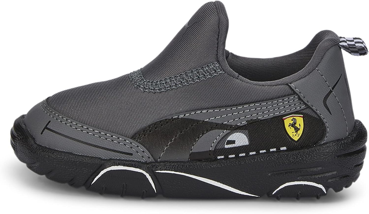 Кроссовки Puma для детей и подростков Scuderia Ferrari без шнурков, черный
Кроссовки Puma для детей и подростков Scuderia Ferrari без шнурков, черный