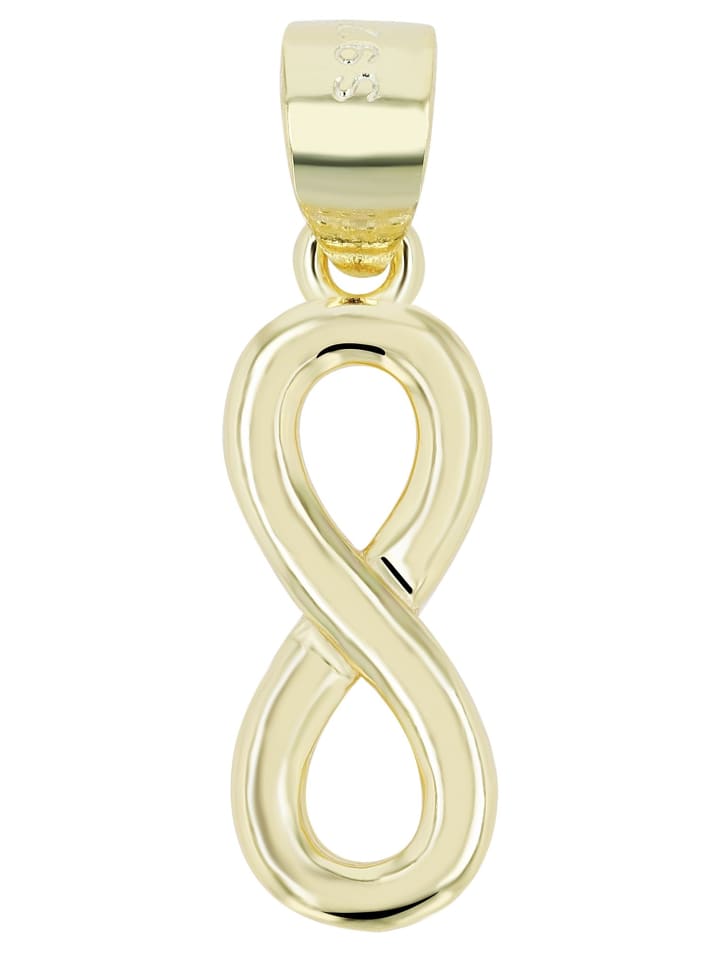 Adeliás Женский кулон - кулон в виде символа бесконечности из серебра 925 пробы с золотым покрытием
Adeliás Женский кулон - кулон в виде символа бесконечности из серебра 925 пробы с золотым покрытием