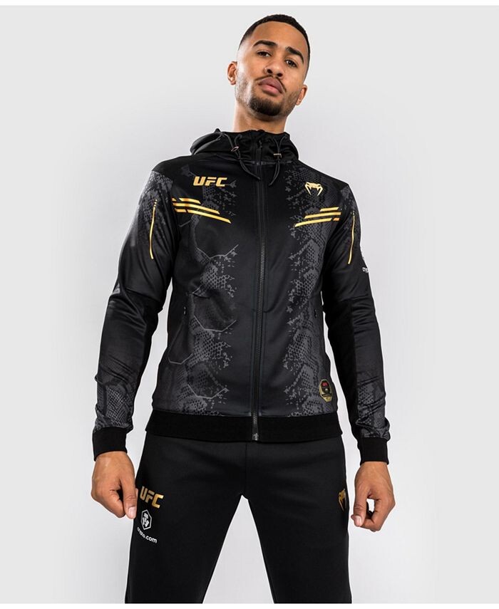 Мужская толстовка с капюшоном на молнии UFC Adrenaline Fight Night во всю длину Venum, мультиколор
Мужская толстовка с капюшоном на молнии UFC Adrenaline Fight Night во всю длину Venum, мультиколор