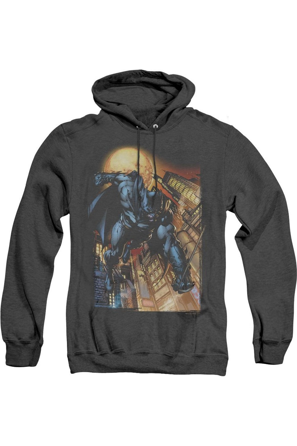 Batman The Dark Knight #1 Adult Heather Hoodie / Толстовка с капюшоном Gildan, черный
Batman The Dark Knight #1 Adult Heather Hoodie / Толстовка с капюшоном Gildan, черный