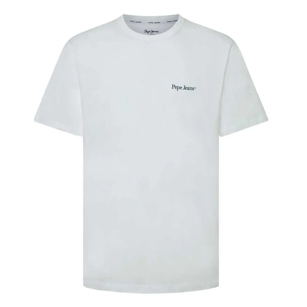 Футболка с коротким рукавом Pepe Jeans Alfie, белый 
Футболка с коротким рукавом Pepe Jeans Alfie, белый