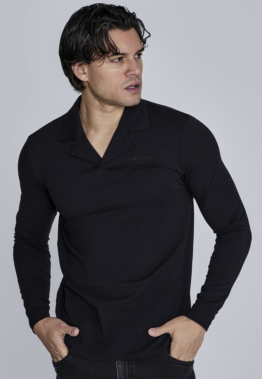 Топ SIKSILK Long sleeved top, Black
Топ SIKSILK Long sleeved top, Black