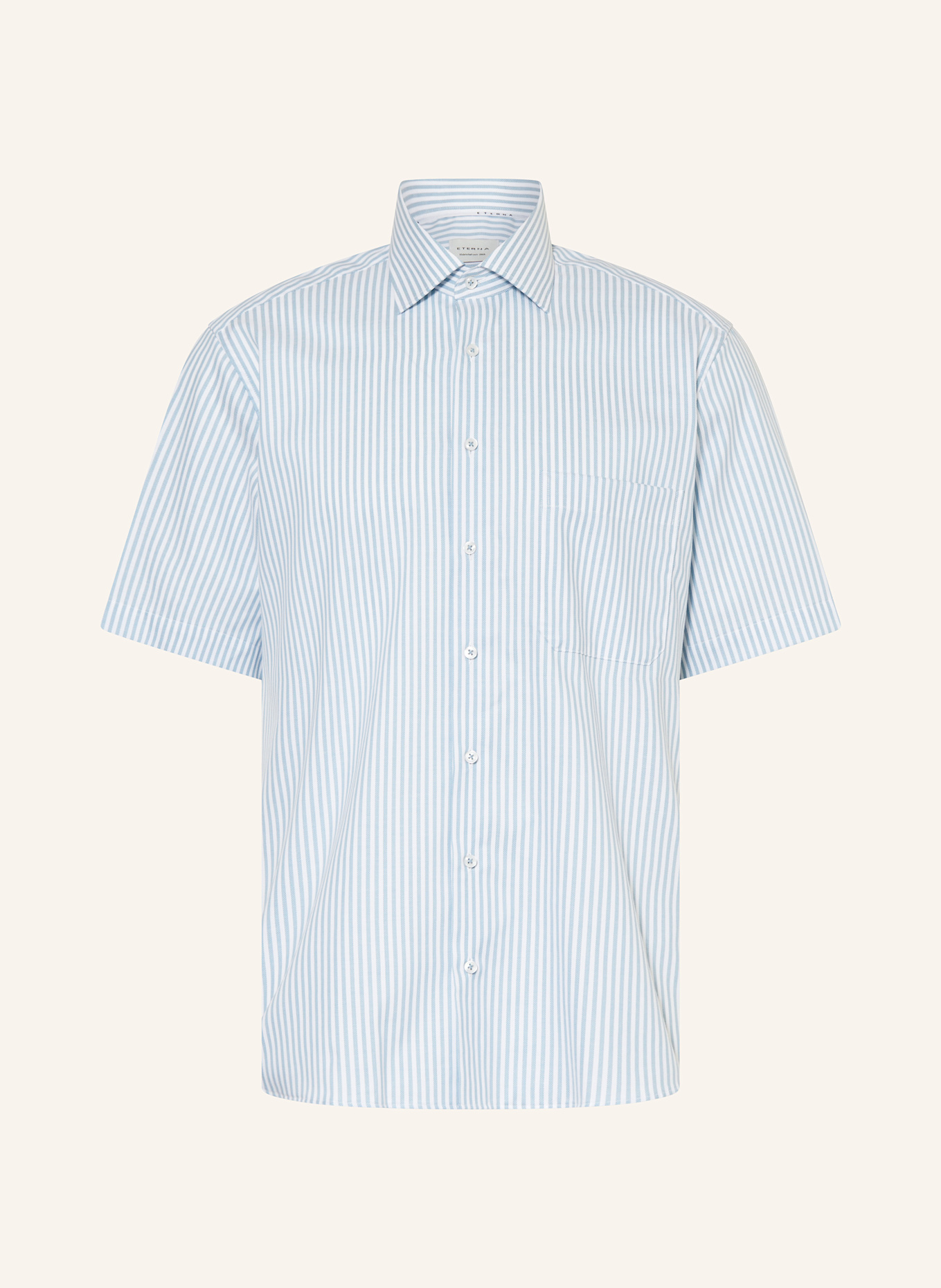 Рубашка с короткими рукавами, удобная посадка Eterna, мультиколор
Рубашка с короткими рукавами, удобная посадка Eterna, мультиколор