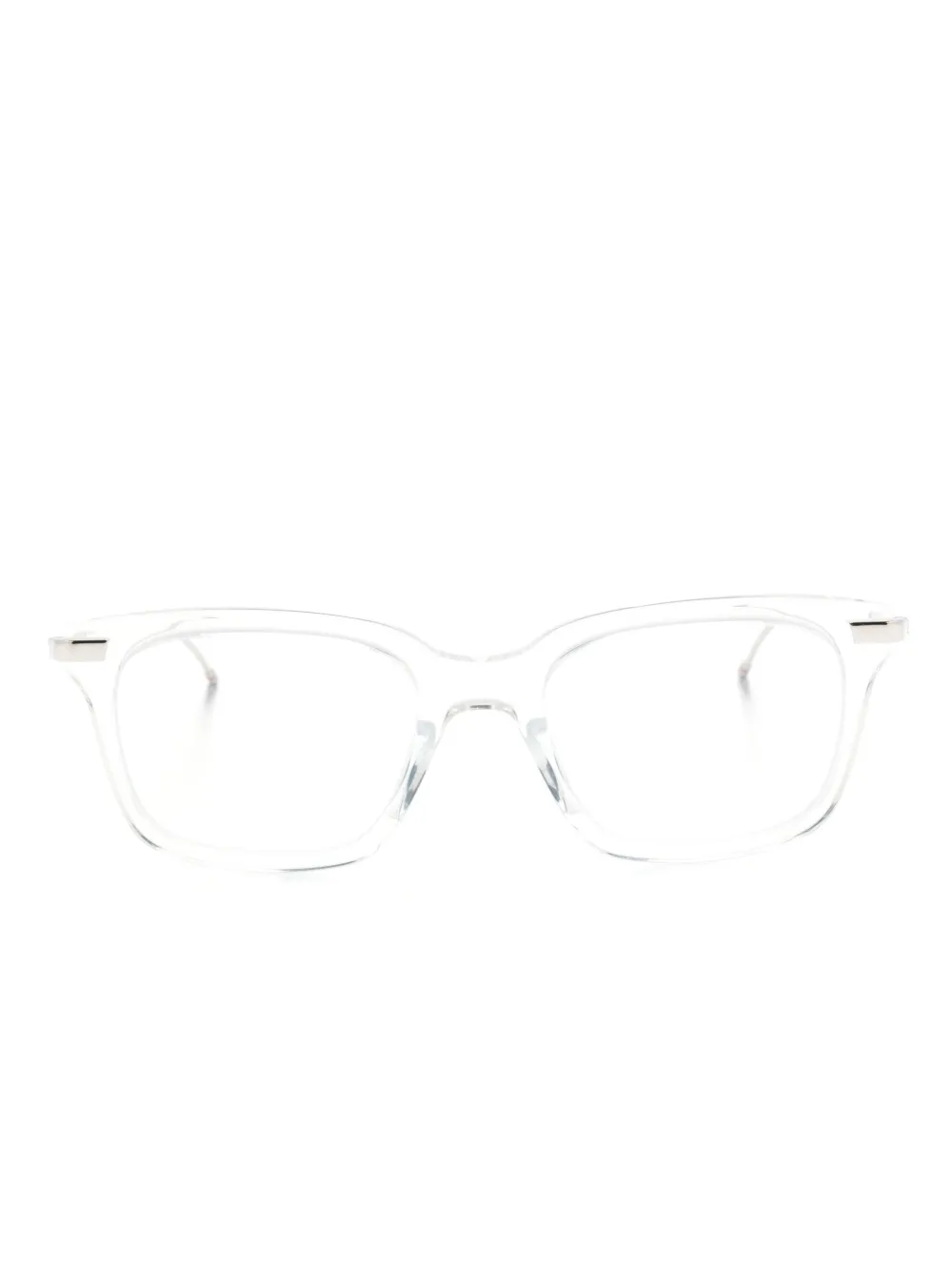 Очки в прямоугольной оправе Thom Browne, белый
Очки в прямоугольной оправе Thom Browne, белый