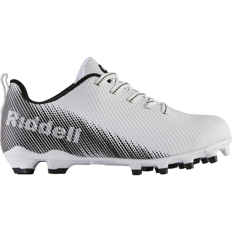 Детские футбольные бутсы Riddell Endzone 172539, белые с черными вставками, низкие, модель UWU321
Детские футбольные бутсы Riddell Endzone 172539, белые с черными вставками, низкие, модель UWU321