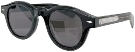 Классические круглые солнцезащитные очки из ацетата 2027 года для мужчин, модные очки с защитой от УФ-излучения UV400 для женщин. Солнцезащитные очки MTZJH, Black-grey
Классические круглые солнцезащитные очки из ацетата 2027 года для мужчин, модные очки с защитой от УФ-излучения UV400 для женщин. Солнцезащитные очки MTZJH, Black-grey