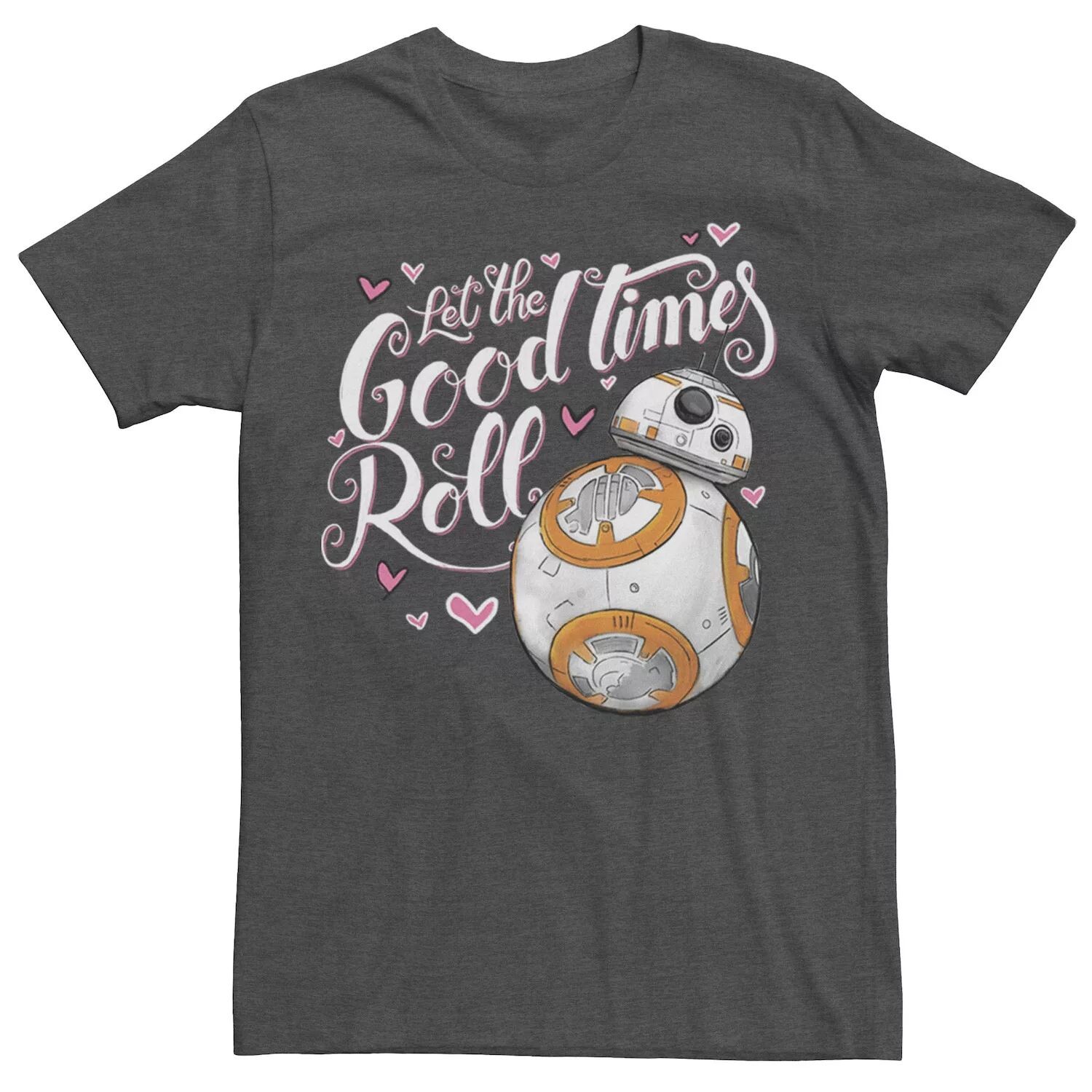 Мужская футболка с рисунком BB-8 Valentine's Good Times Star Wars
Мужская футболка с рисунком BB-8 Valentine's Good Times Star Wars