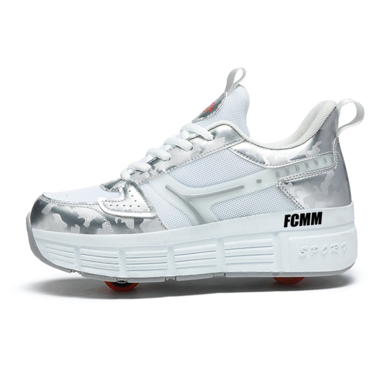 Нескользящие и дышащие низкие кроссовки для скейтбординга для детей FCMM, серебряный
Нескользящие и дышащие низкие кроссовки для скейтбординга для детей FCMM, серебряный