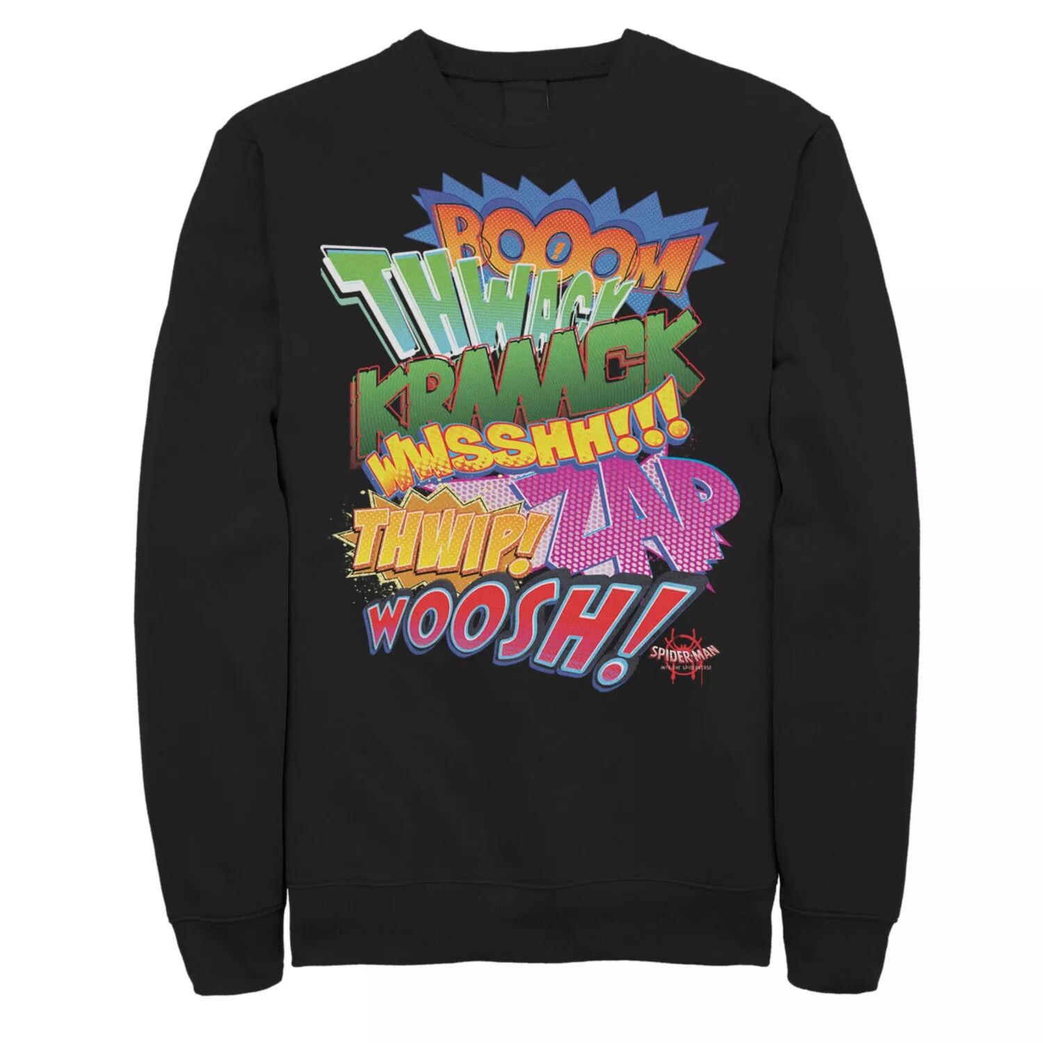 Мужской флисовый пуловер с графическим рисунком Marvel Spider-Man Spiderverse со звуковыми эффектами
Мужской флисовый пуловер с графическим рисунком Marvel Spider-Man Spiderverse со звуковыми эффектами