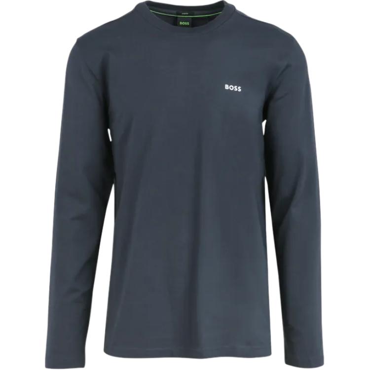 Футболка с длинным рукавом Boss Contrast Logo Stretch HUGO BOSS, синий
Футболка с длинным рукавом Boss Contrast Logo Stretch HUGO BOSS, синий
