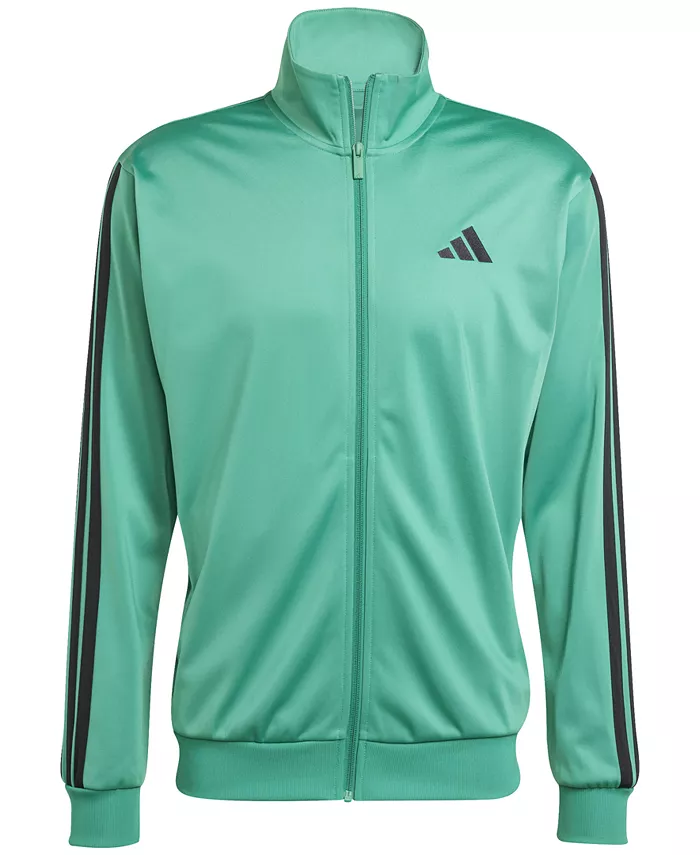 Мужской трикотажный топ Regular Track с 3 полосками Adidas, зеленый
Мужской трикотажный топ Regular Track с 3 полосками Adidas, зеленый