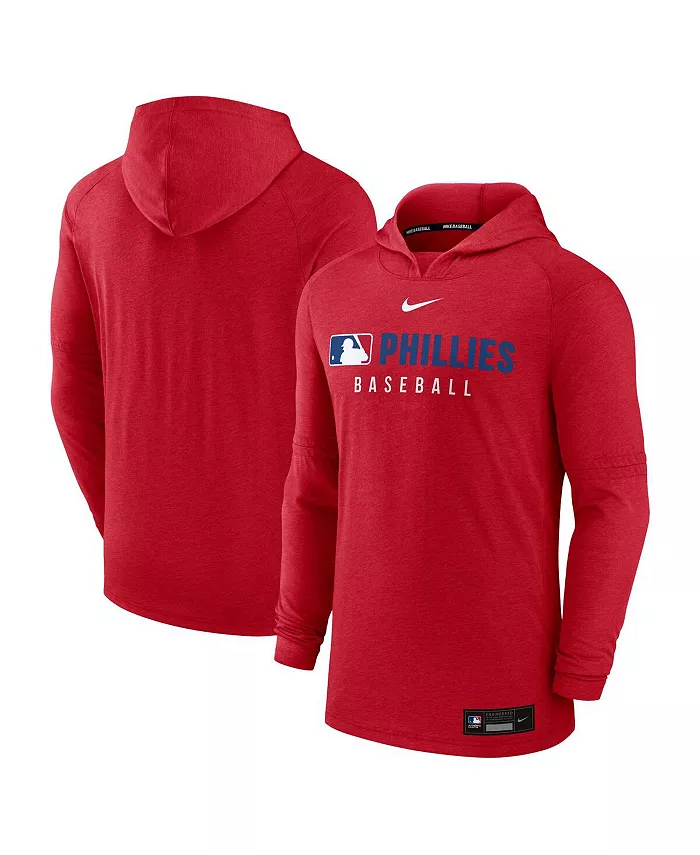 Мужская худи из трикотажной смеси Heather Red Philadelphia Phillies Authentic Collection Performance Nike
Мужская худи из трикотажной смеси Heather Red Philadelphia Phillies Authentic Collection Performance Nike