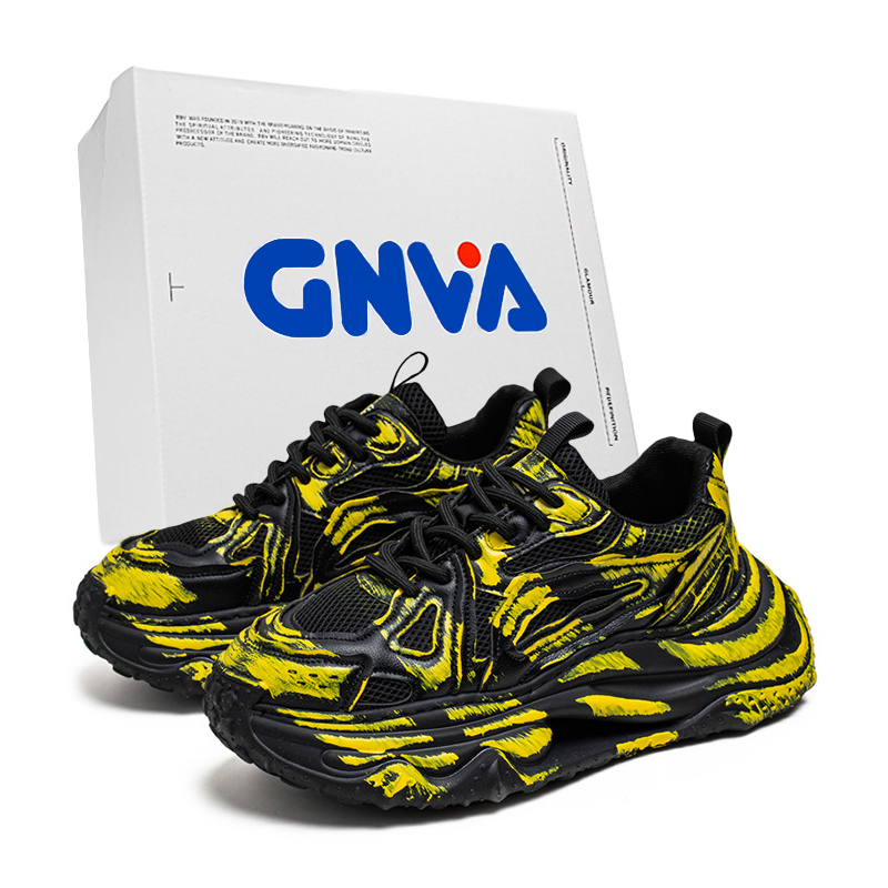 Низкие, нескользящие, массивные кроссовки для мужчин. Коробка в комплекте GNVA, White
Низкие, нескользящие, массивные кроссовки для мужчин. Коробка в комплекте GNVA, White