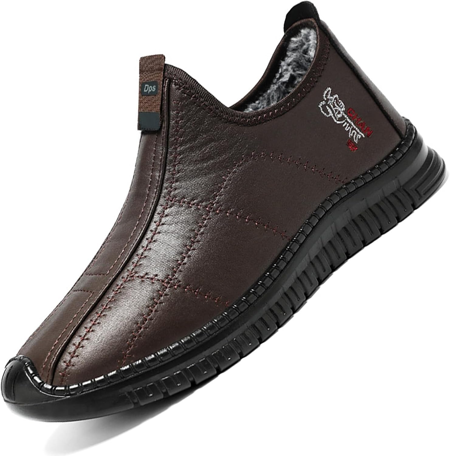 Мужские зимние термоботинки GHTRHSB с нескользящей подошвой, легкие повседневные теплые ботинки до щиколотки, модные удобные домашние снежные ботинки, Coffee Fleece
Мужские зимние термоботинки GHTRHSB с нескользящей подошвой, легкие повседневные теплые ботинки до щиколотки, модные удобные домашние снежные ботинки, Coffee Fleece