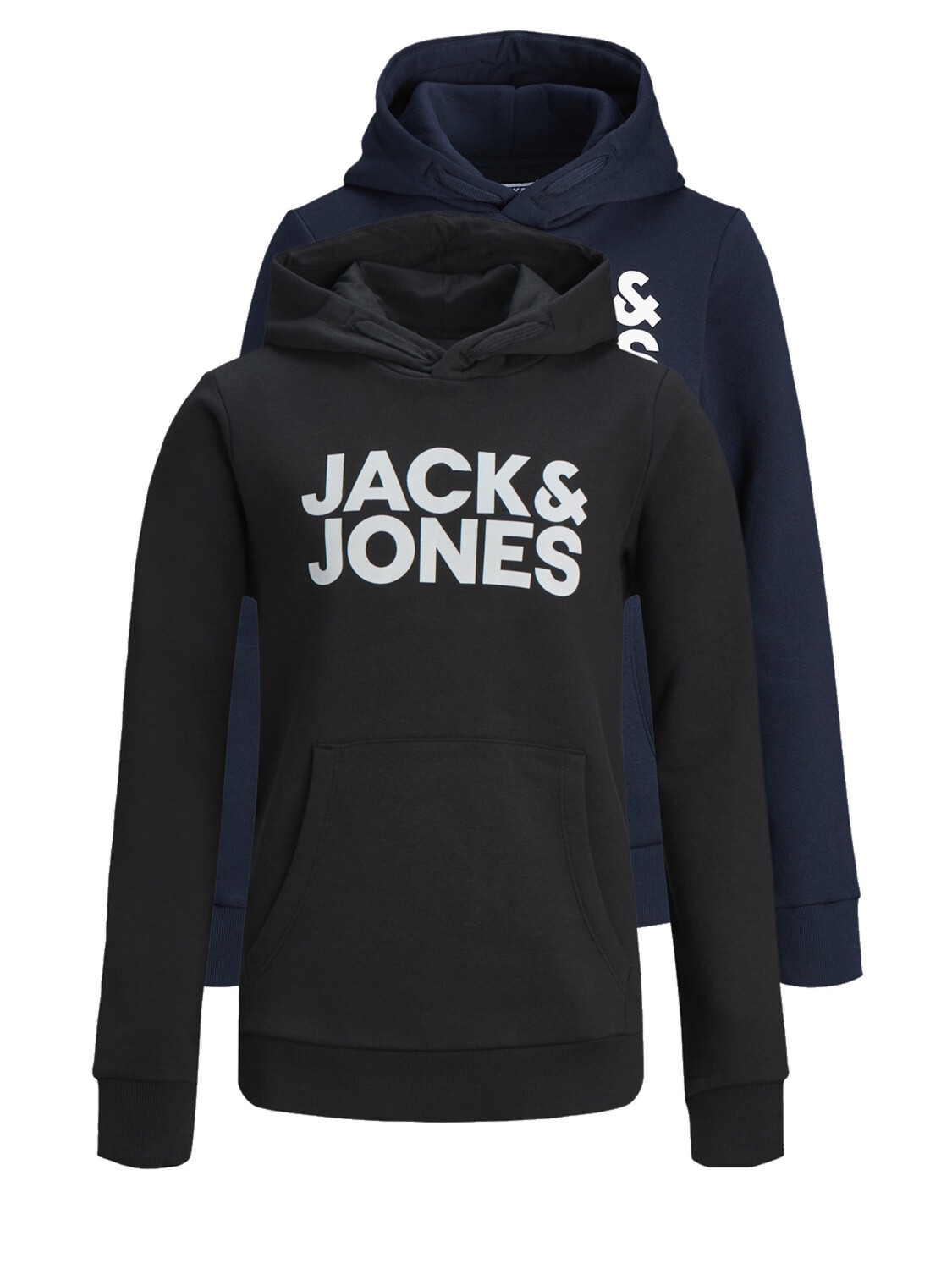 Толстовка с капюшоном Jack & Jones Junior, синий 
Толстовка с капюшоном Jack & Jones Junior, синий