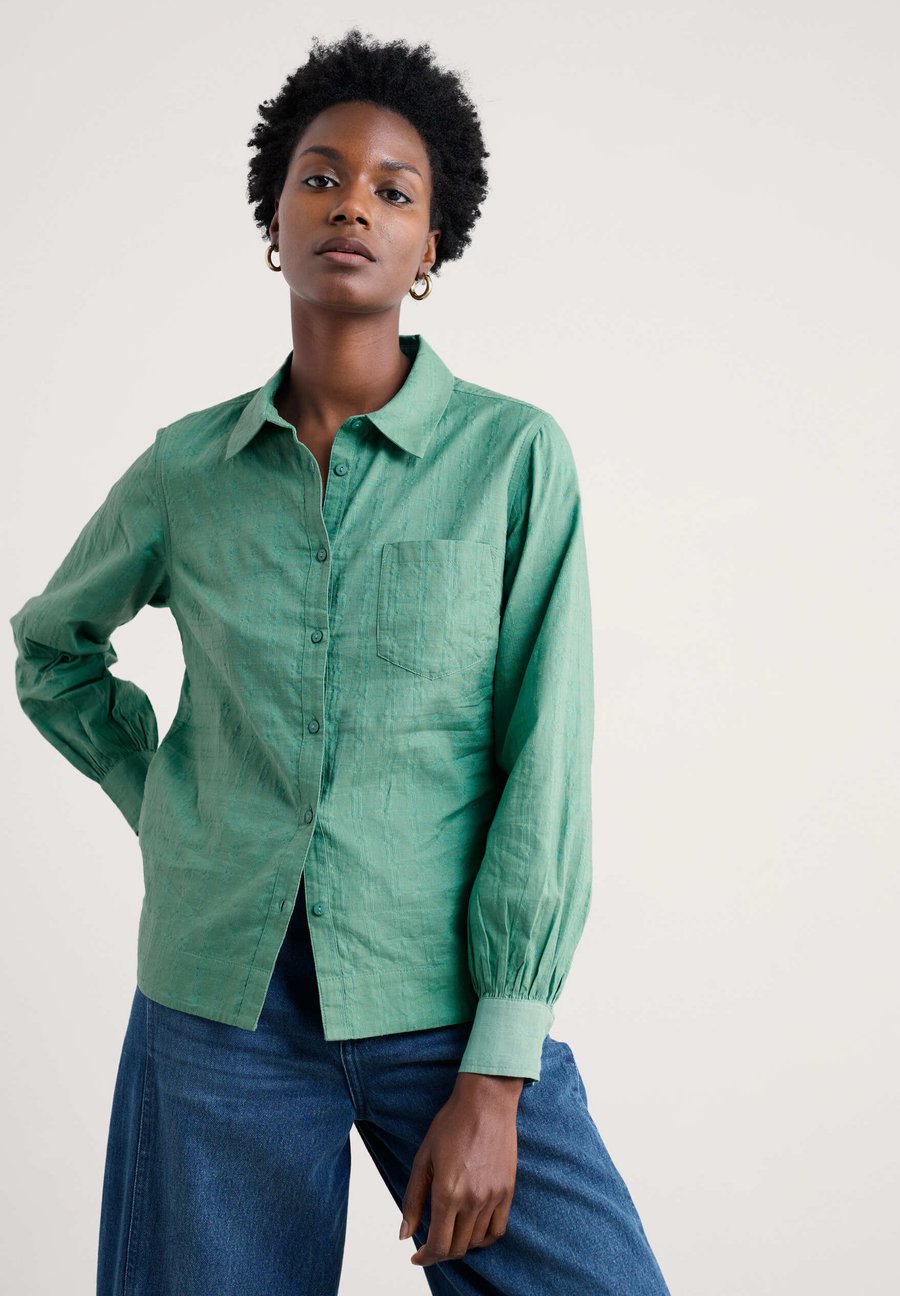 Блуза Seasalt Cornwall Button-down blouse, Green-Sage Leaf/Green
Блуза Seasalt Cornwall Button-down blouse, Green-Sage Leaf/Green