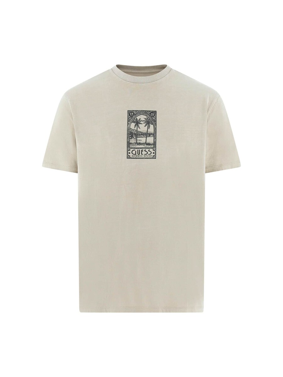 Рубашка GUESS, бежевый 
Рубашка GUESS, бежевый