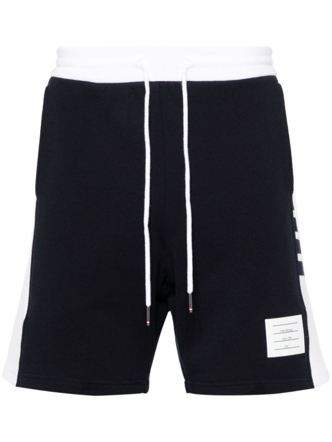 Спортивные шорты средней посадки Thom Browne, синий
Спортивные шорты средней посадки Thom Browne, синий