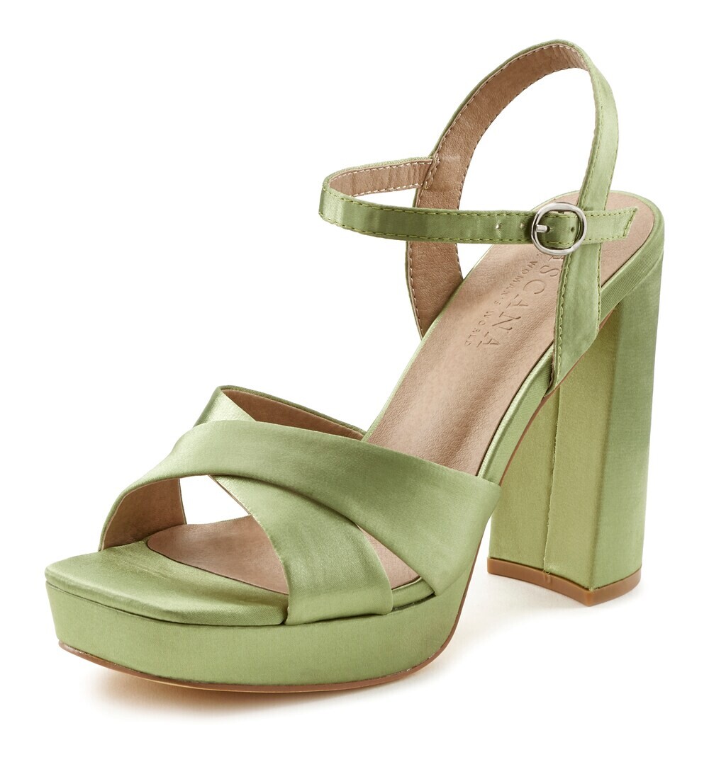 Сандалии с ремешками Lascana, яблоко
Сандалии с ремешками Lascana, яблоко