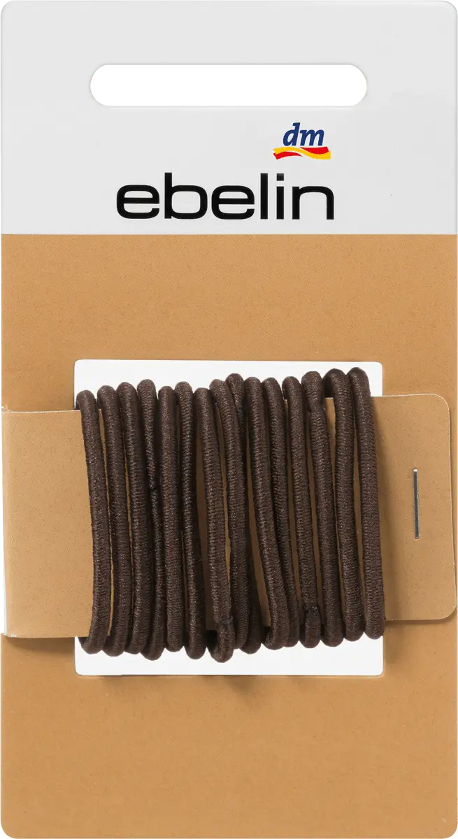 Резинки для волос маленькие/тонкие коричневые 15 шт. ebelin
Резинки для волос маленькие/тонкие коричневые 15 шт. ebelin