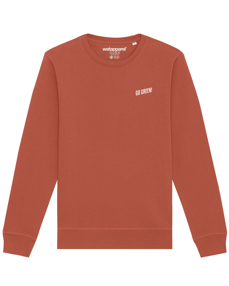 Свитер Watapparel Sweatshirt Go Green, цвет chestnut brown
Свитер Watapparel Sweatshirt Go Green, цвет chestnut brown