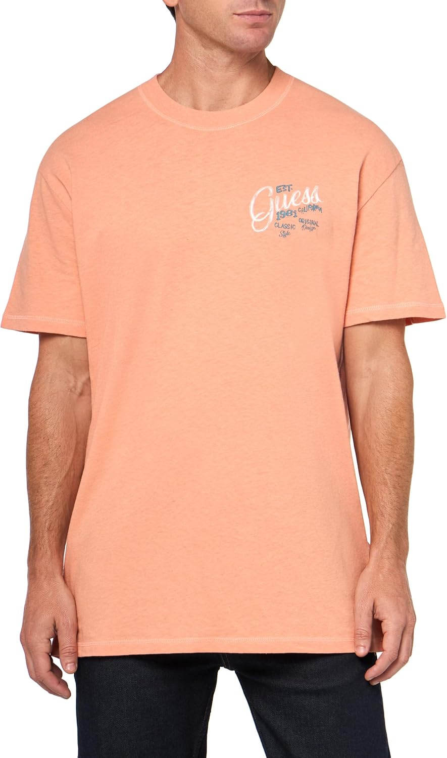 Мужская футболка GUESS Eco с коротким рукавом и принтом фруктов, Fuji Sunrise
Мужская футболка GUESS Eco с коротким рукавом и принтом фруктов, Fuji Sunrise