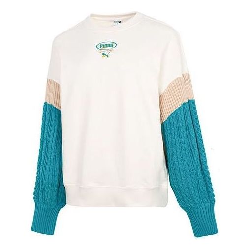 Свитер colorblock sweatshirt 'white' Puma, белый
Свитер colorblock sweatshirt 'white' Puma, белый