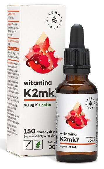 Витамины и минералы Aura Herbals Witamina K2MK7 w Kroplach, 30 мл
Витамины и минералы Aura Herbals Witamina K2MK7 w Kroplach, 30 мл