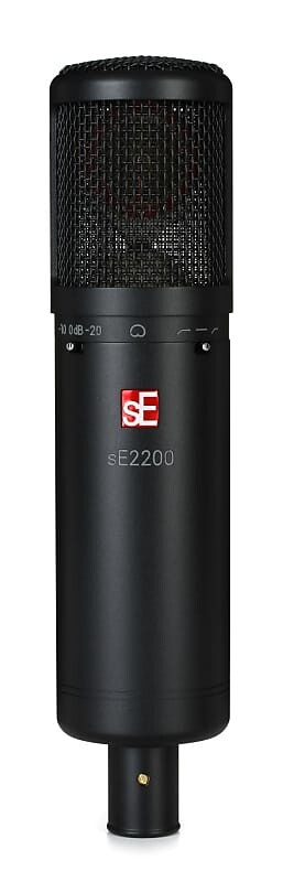 Конденсаторный микрофон sE Electronics sE2200 Large Diaphragm Cardioid Condenser Microphone
Конденсаторный микрофон sE Electronics sE2200 Large Diaphragm Cardioid Condenser Microphone