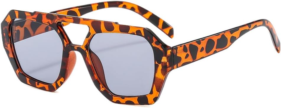 Ретро-солнцезащитные очки большого размера для женщин и мужчин — конструкция с двойной перемычкой и защитой от УФ-излучения UV400 — идеально подходят для путешествий и активного отдыха на природе DSVIGF, Amber Light Gray
Ретро-солнцезащитные очки большого размера для женщин и мужчин — конструкция с двойной перемычкой и защитой от УФ-излучения UV400 — идеально подходят для путешествий и активного отдыха на природе DSVIGF, Amber Light Gray