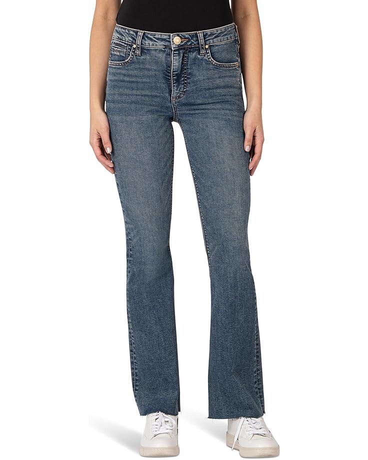 Джинсы KUT from the Kloth Stella High-Rise Fab Ab Flare W/Raw Hem, цвет Debonairly
Джинсы KUT from the Kloth Stella High-Rise Fab Ab Flare W/Raw Hem, цвет Debonairly