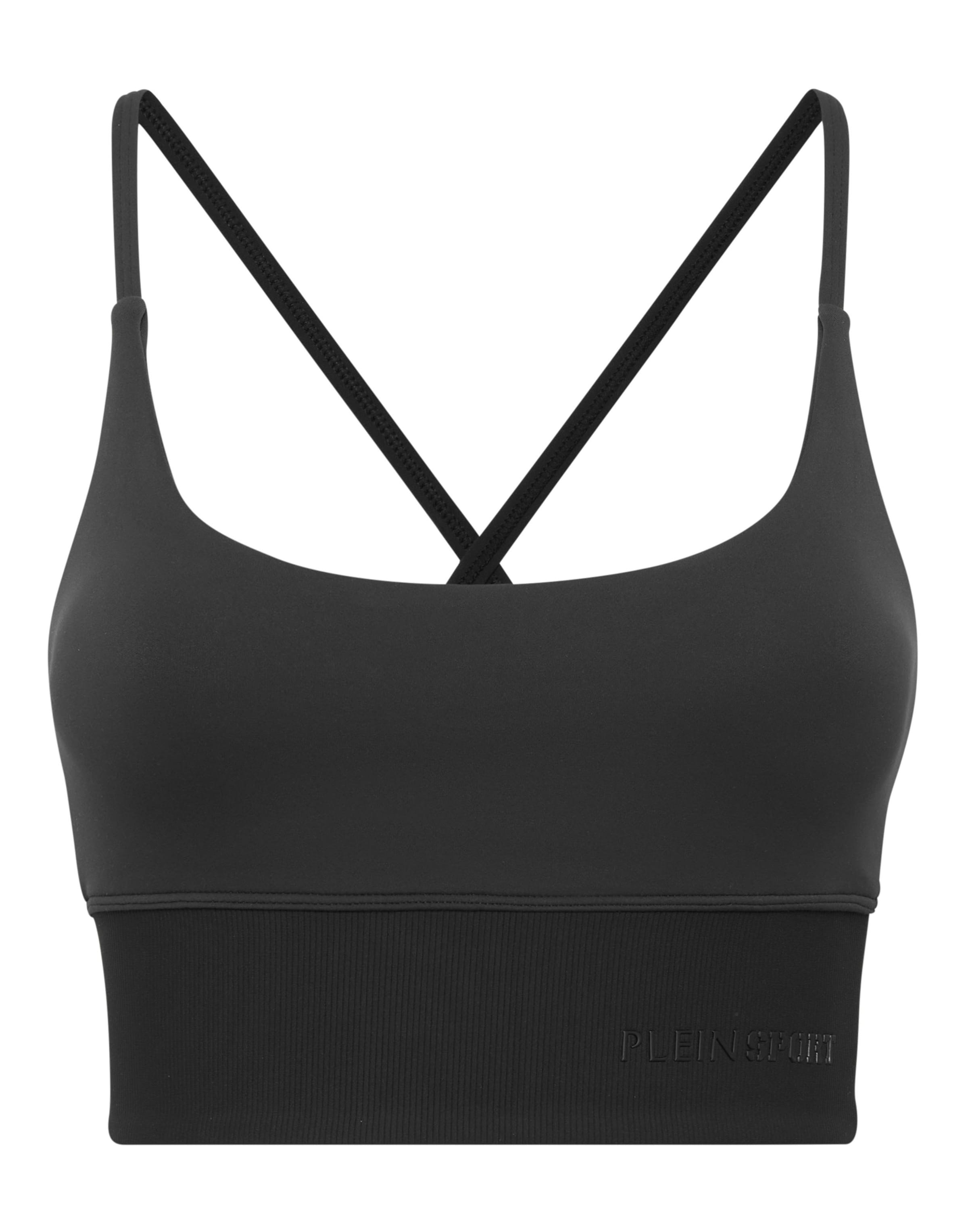 Plein Sport Спортивный бюстгальтер-бралетт в черном цвете
Plein Sport Спортивный бюстгальтер-бралетт в черном цвете