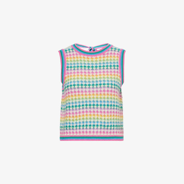 Джемпер Mother с открытой спиной, мультиколор
Джемпер Mother с открытой спиной, мультиколор