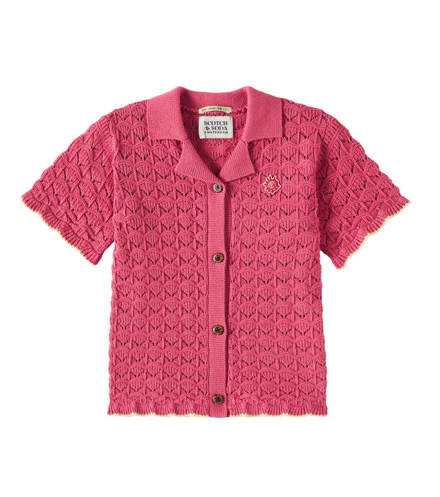 Трикотажный топ из хлопковой смеси Scotch & Soda Kids, Bright Red
Трикотажный топ из хлопковой смеси Scotch & Soda Kids, Bright Red