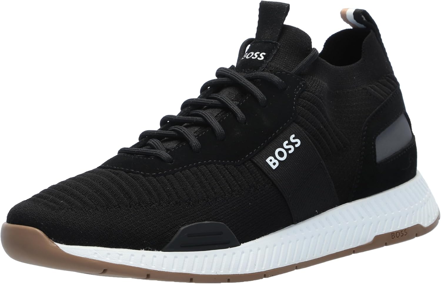 Мужские структурированные трикотажные кроссовки-носки BOSS для бега Hugo Boss, Dark Coal
Мужские структурированные трикотажные кроссовки-носки BOSS для бега Hugo Boss, Dark Coal
