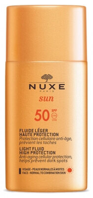 Nuxe Sun, легкий крем для лица с высокой защитой SPF50, 50мл
Nuxe Sun, легкий крем для лица с высокой защитой SPF50, 50мл
