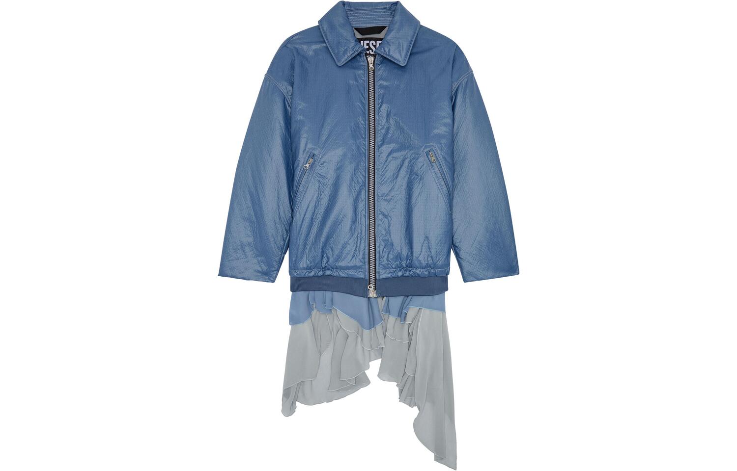 Женское длинное платье с рукавами синее DIESEL
Женское длинное платье с рукавами синее DIESEL