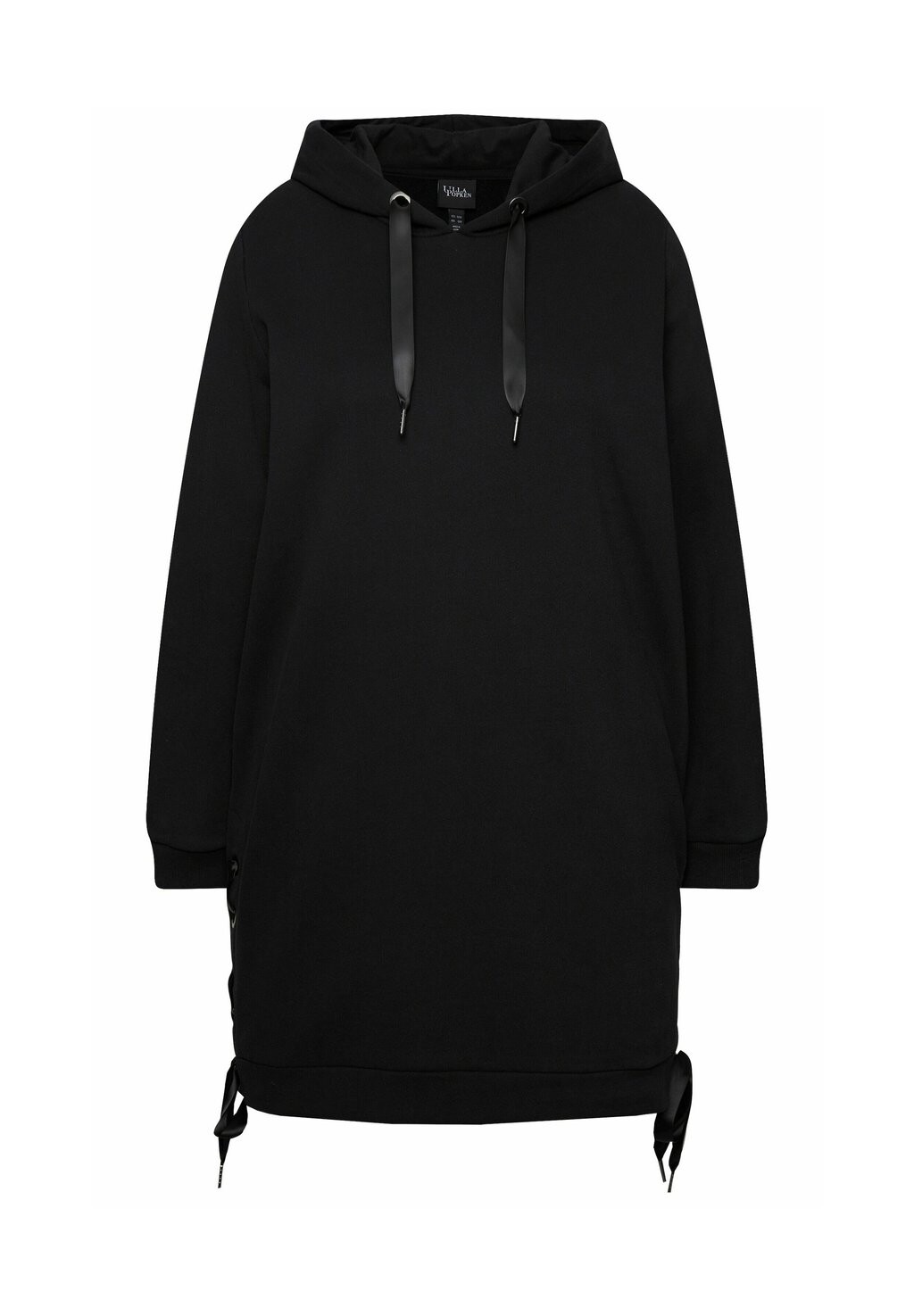 Толстовка LONGLINE UP Ulla Popken, черный
Толстовка LONGLINE UP Ulla Popken, черный