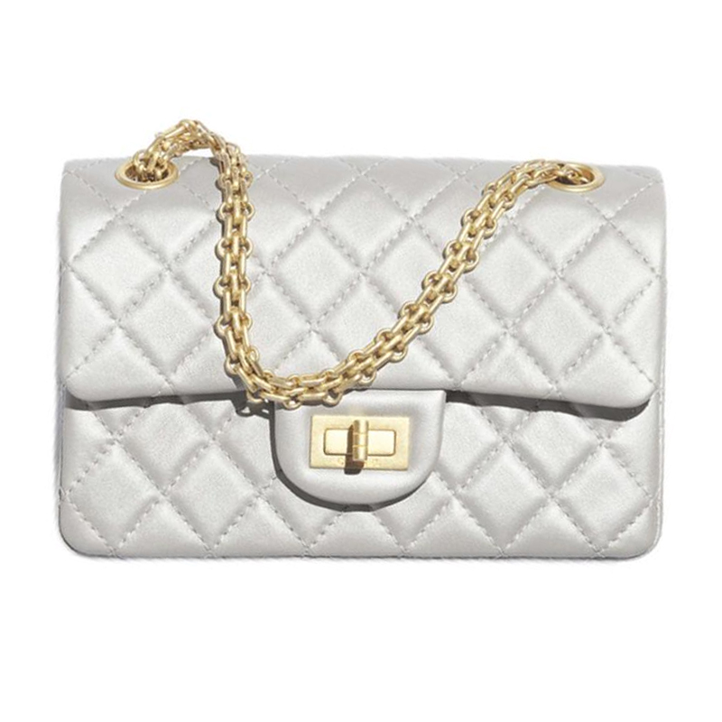 2.55 жемчужная кожа ягненка наплечная сумка мини women's light gray CHANEL
2.55 жемчужная кожа ягненка наплечная сумка мини women's light gray CHANEL