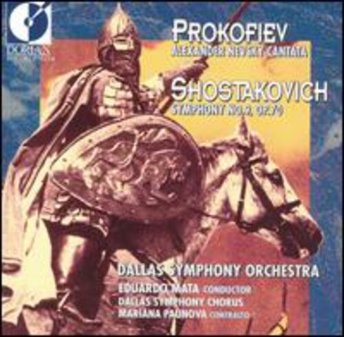 CD диск Prokofiev / Shostakovich / Mata / Dallas Symphony: Alexander Nevsky/Sym 9 
CD диск Prokofiev / Shostakovich / Mata / Dallas Symphony: Alexander Nevsky/Sym 9
