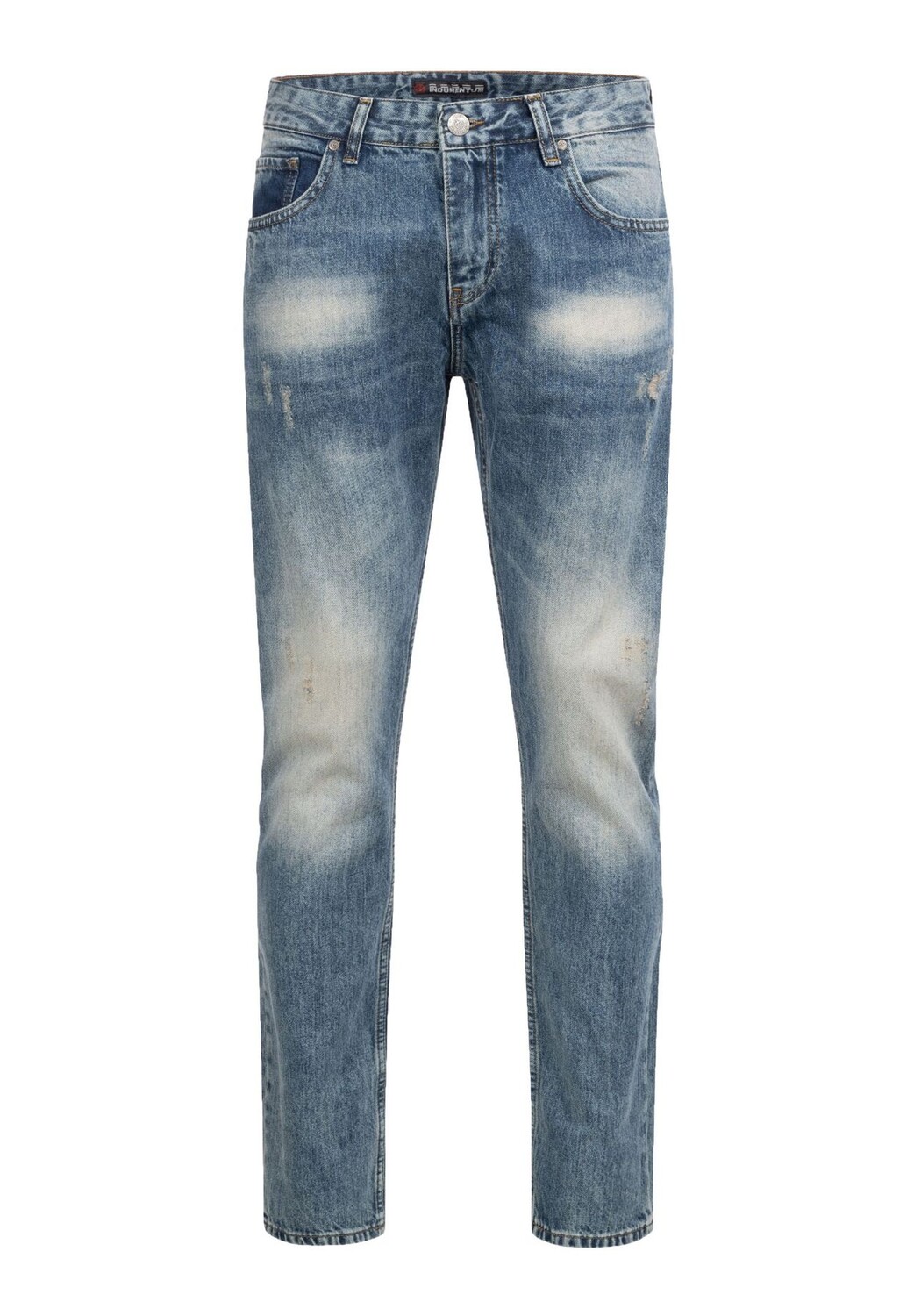 Джинсы прямого кроя стандартного кроя INDUMENTUM, синий
Джинсы прямого кроя стандартного кроя INDUMENTUM, синий