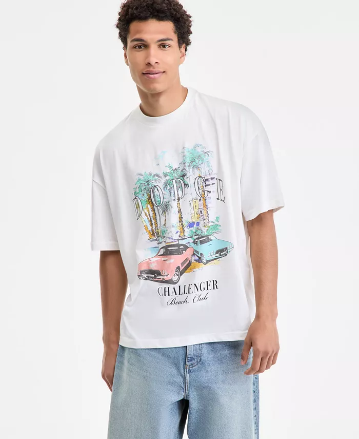 Мужская футболка с принтом Dodge Challenger Tai Apparel, белый
Мужская футболка с принтом Dodge Challenger Tai Apparel, белый